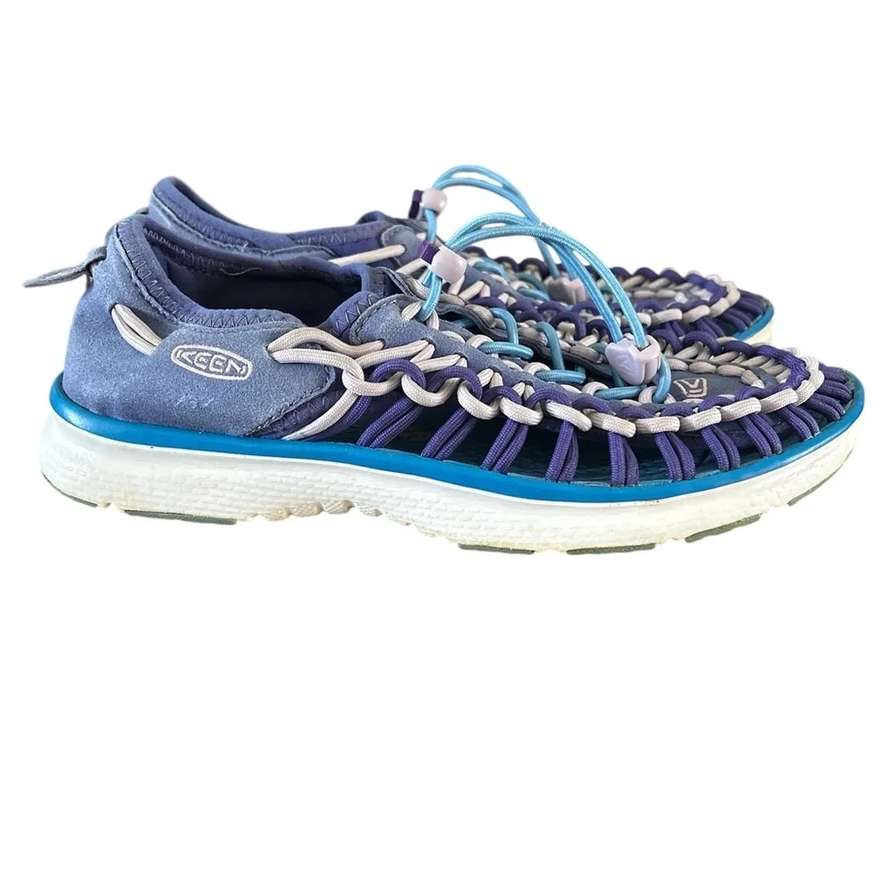 Keen Kids Uneek Water Sandals in Liberty Azure/Purple - Size 4 EU 36